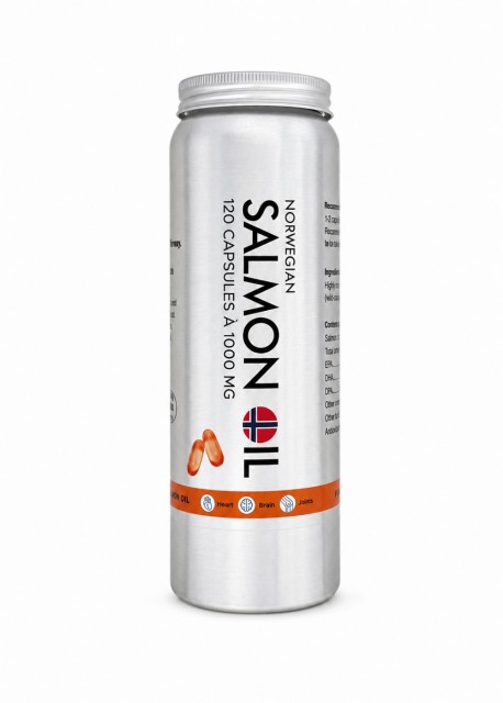 Lakseolje 1000mg 120 kapsler
